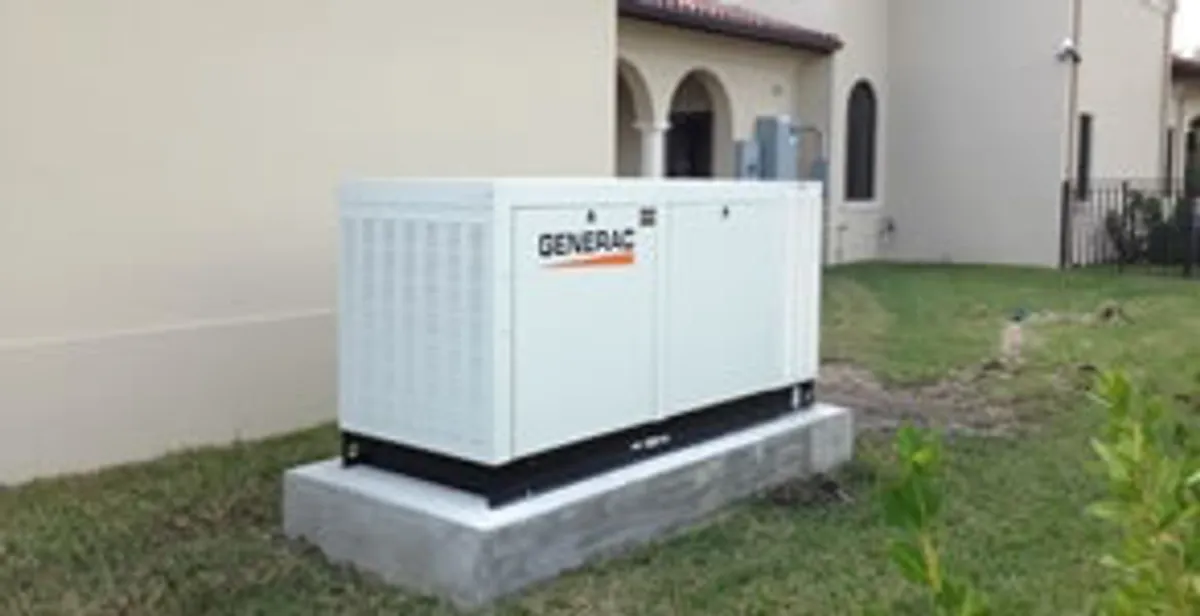 generator installation service showing standby generator professionally installed for residential power backup in San Francisco, CA