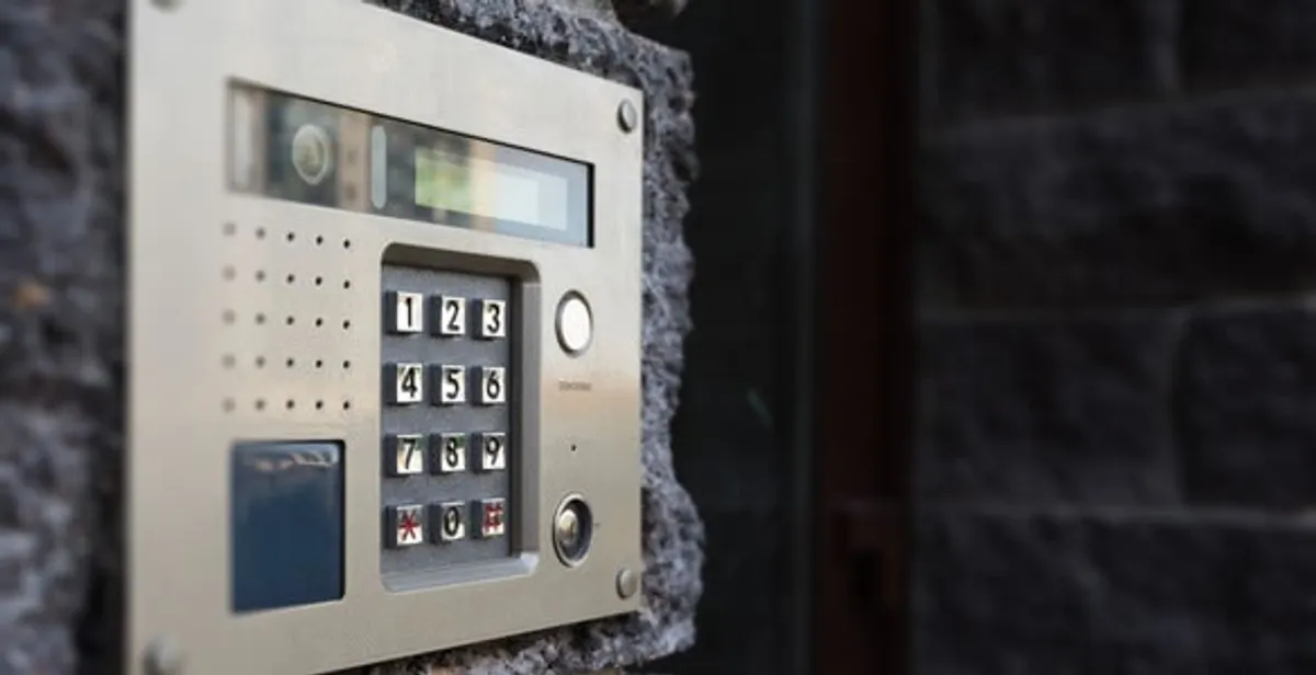 intercom system for home installation services with secure entry communication panel in San Francisco, CA