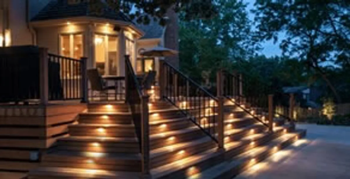 Residential electrician installing outdoor lighting for home safety in San Francisco, CA